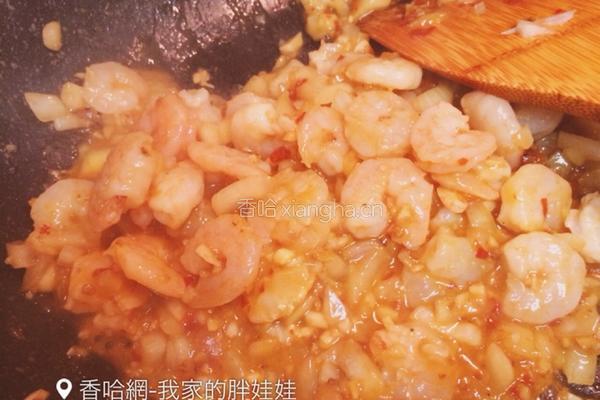番茄酱干烧虾的做法图解6