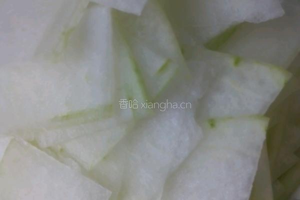 虾皮冬瓜汤的做法图解2