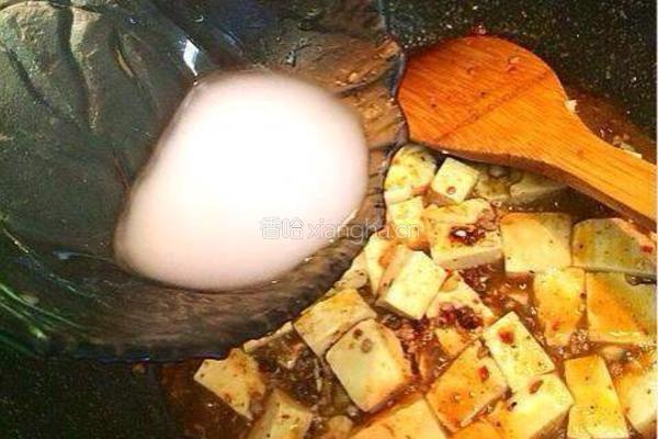 麻婆豆腐的做法图解8