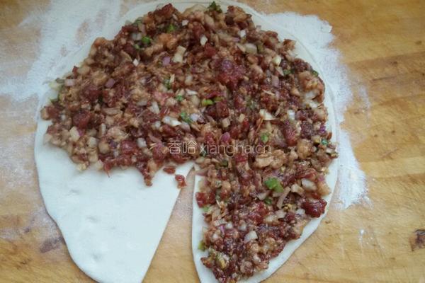 洋葱羊肉饼的做法图解4