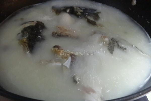 鱼头豆腐汤的做法图解4