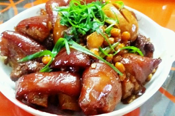 黄豆猪脚的做法图解6