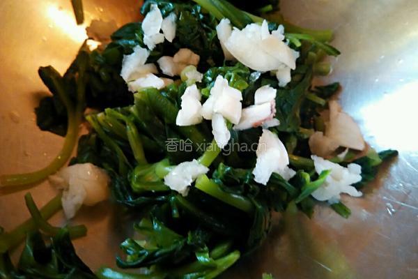 凉拌马兰头的做法图解4