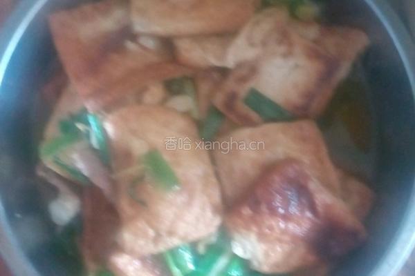 焖豆腐的做法图解2
