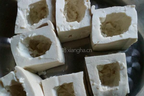 红烧酿豆腐的做法图解3