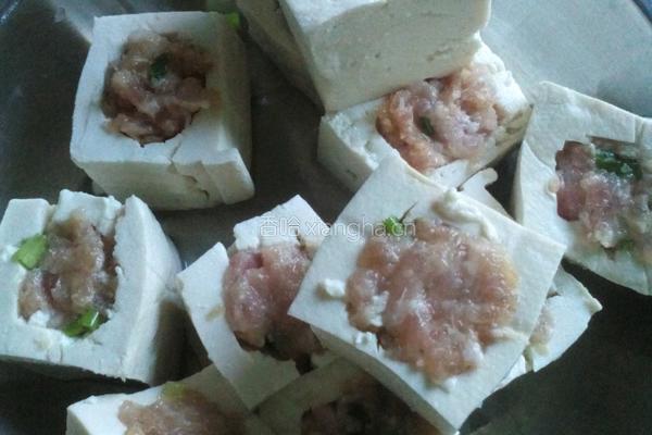 红烧酿豆腐的做法图解4