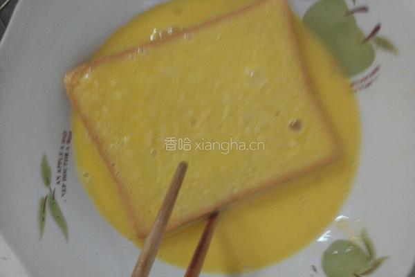 吐司面包早餐蜂蜜水的做法图解2