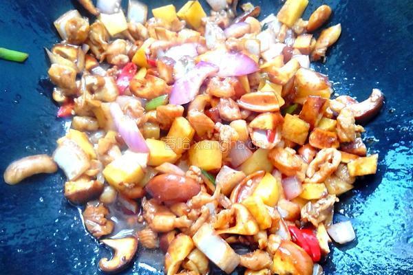 鸡肉香菇蔬菜饭的做法图解6