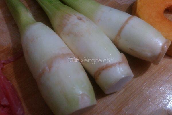 金汤茭白的做法图解5