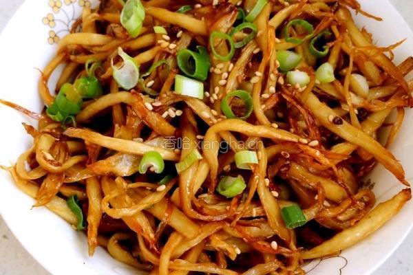 干煸杏鲍菇的做法图解7