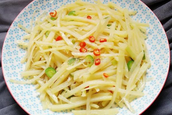 酸辣土豆丝的做法图解7