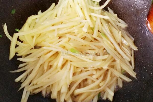 酸辣土豆丝的做法图解6