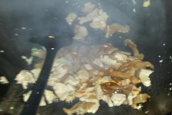 瘦肉炒面的做法图解5