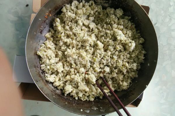 豆角苦绿的做法图解3
