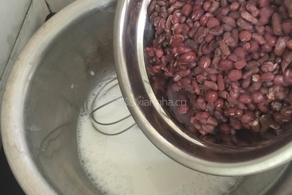椰汁红豆糕的做法图解5