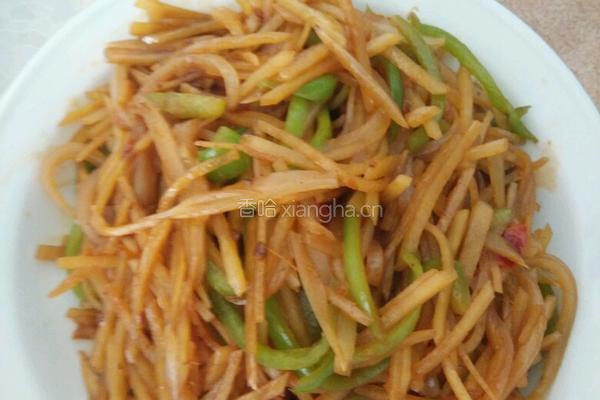 素炒土豆洋葱青椒丝的做法图解12