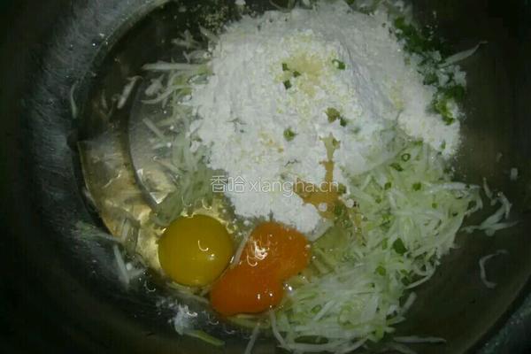 葫芦丝鸡蛋煎饼的做法图解3