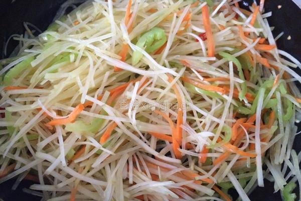 酸辣土豆丝的做法图解8