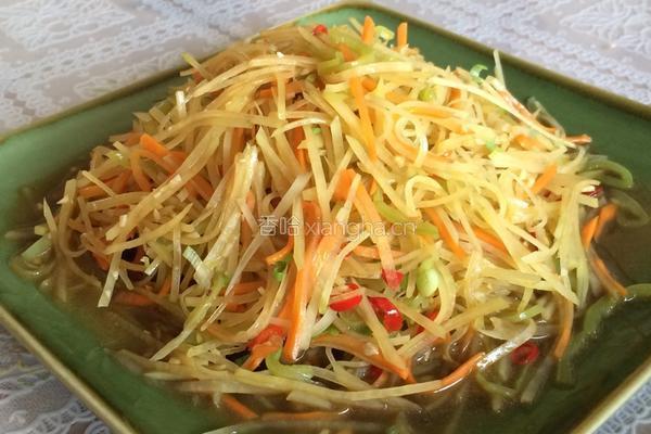 酸辣土豆丝的做法图解10