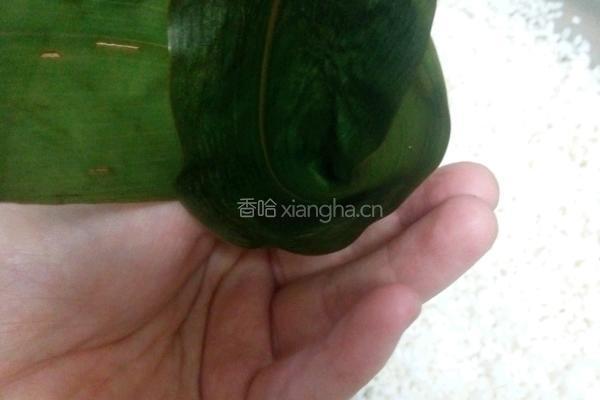 豆沙糯米粽的做法图解6
