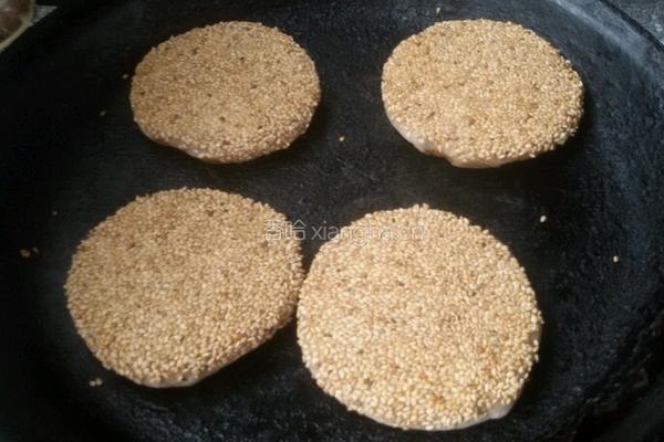 麻酱烧饼的做法图解9