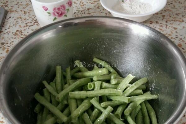 蒸豇豆的做法图解3