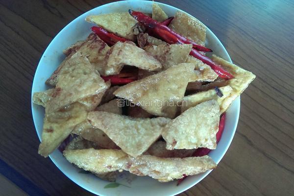 炸豆腐干的做法图解3
