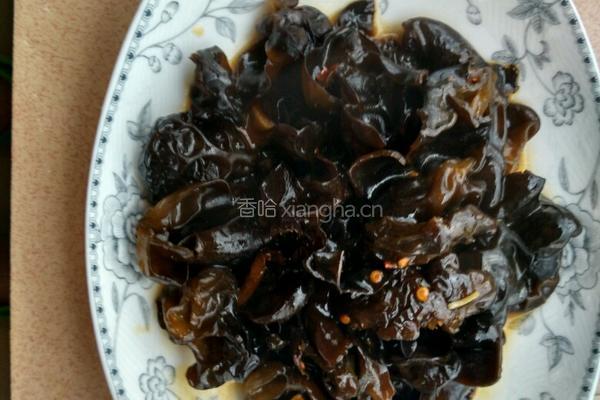 农家炒木耳的做法图解2