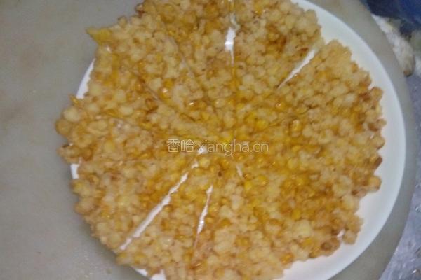 香煎玉米饼的做法图解5