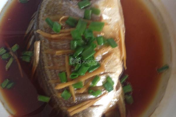 清蒸海鲫鱼的做法图解6