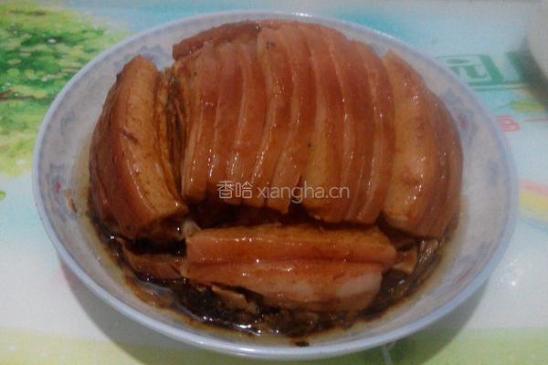 梅菜扣肉的做法图解17