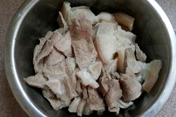 回锅肉的做法图解4
