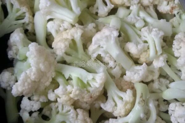 蚝油干锅菜花的做法图解4