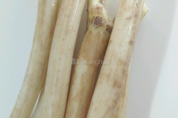 酸辣藕带的做法图解1