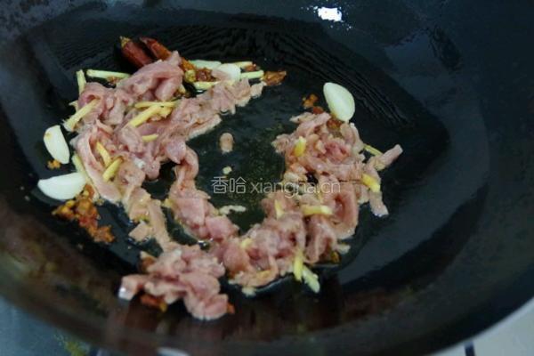 泡菜炒肉的做法图解4