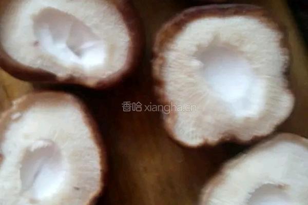 香菇油菜盏的做法图解1