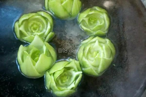 香菇油菜盏的做法图解8