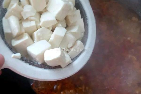 麻婆豆腐的做法图解13