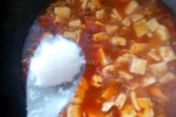麻婆豆腐的做法图解14