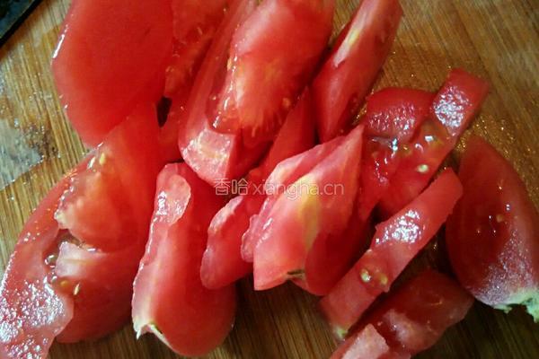 茄汁蟹味菇的做法图解3