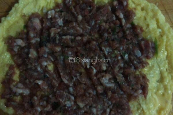 鸡蛋肉卷的做法图解3