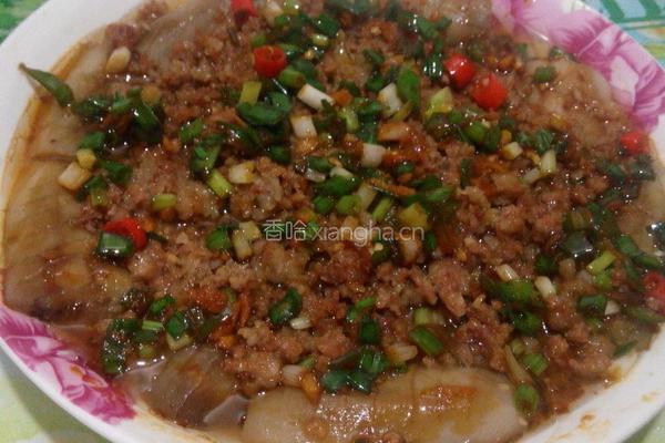 肉沫蒸茄子