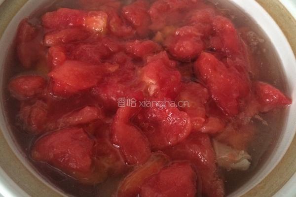 西红柿炖牛腩的做法图解8
