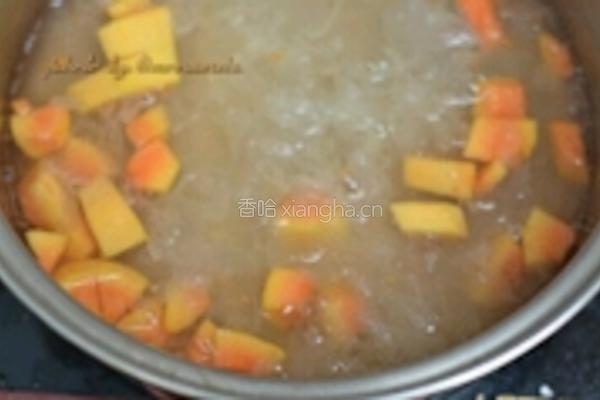 ”有奖征文”木瓜银耳汤的做法图解6