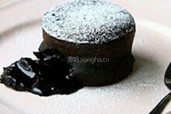 巧克力熔岩蛋糕的做法图解8