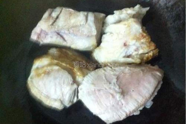 梅菜扣肉的做法图解4