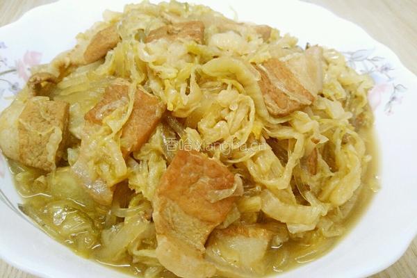 酸菜猪肉炖粉条的做法图解14