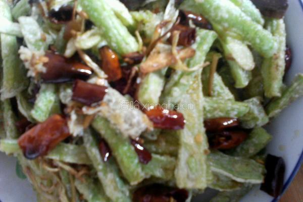 干煸豆角的做法图解7