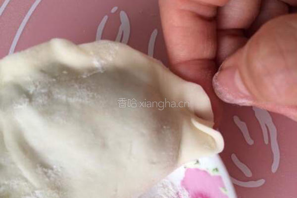 韭菜盒子的做法图解16