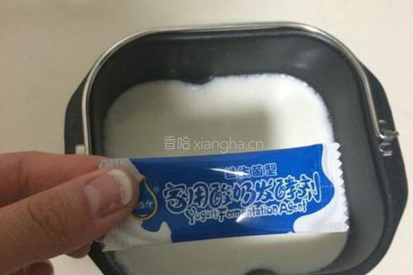 面包机版DIY酸奶的做法图解1